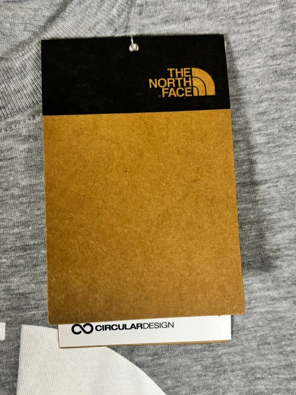 NWT The North Face Womens Half Dome Short Sleeve Tee Lt. Gray Heather Size Small - Picture 4 of 6